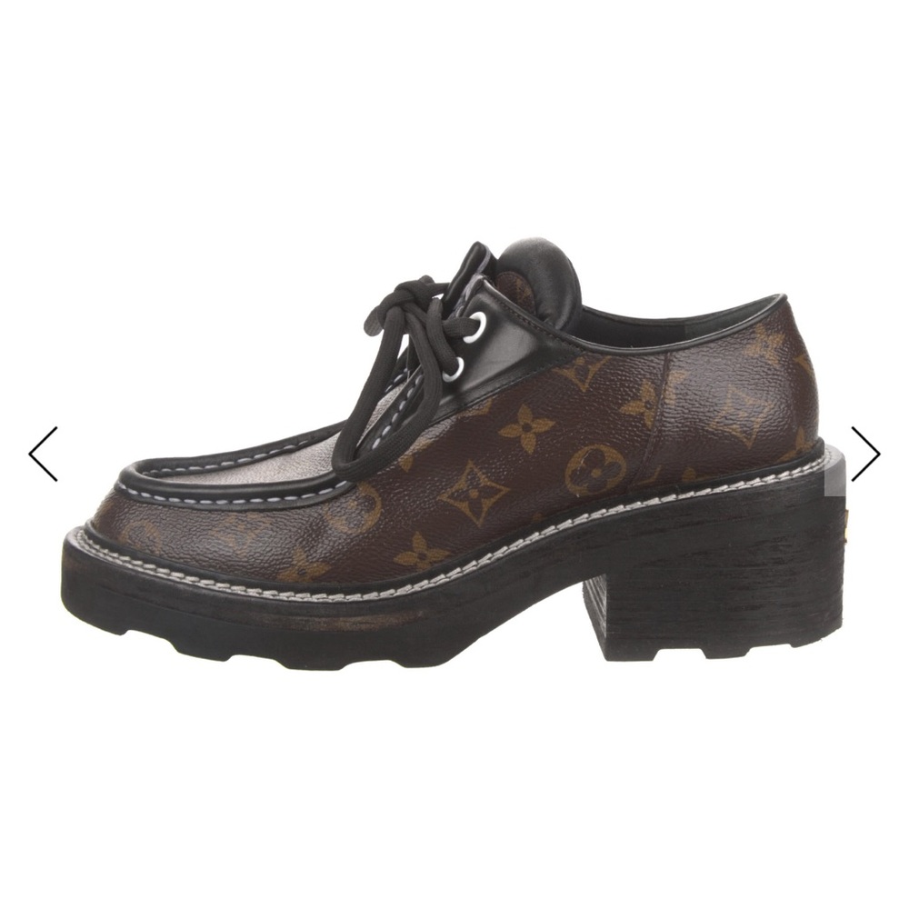 Louis Vuitton Monogram Beaubourg Platform Derby